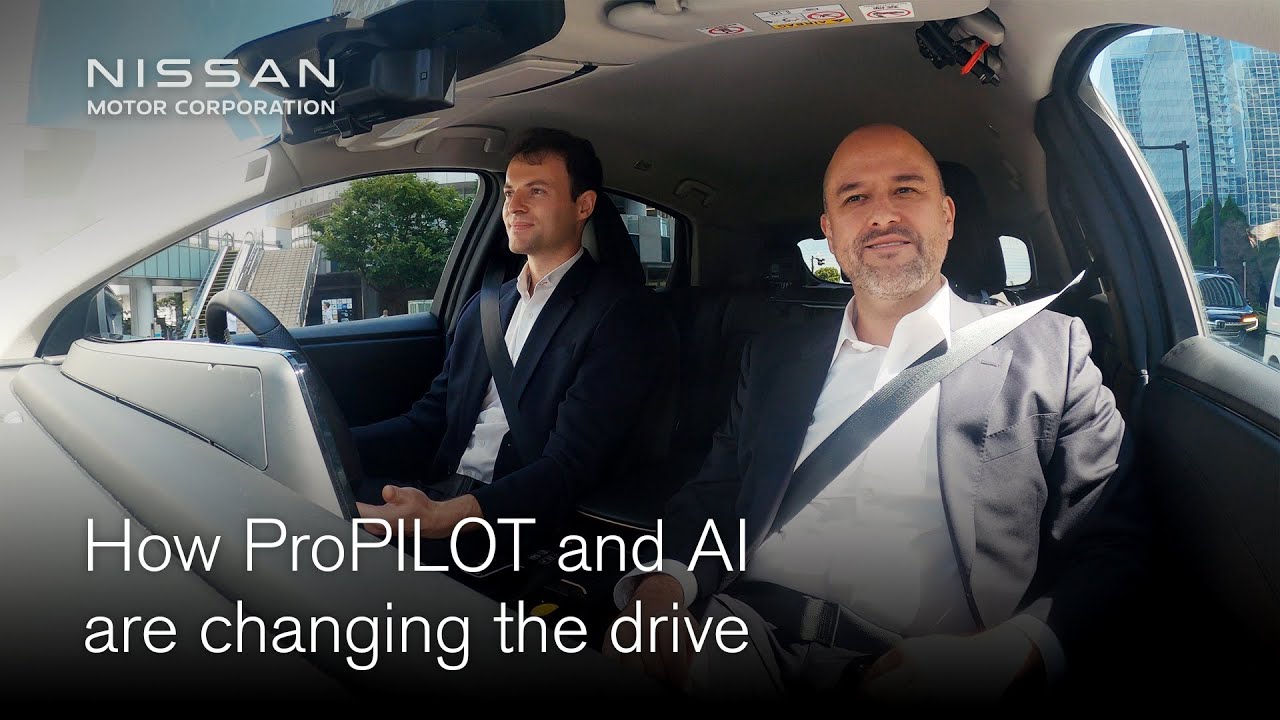 Experiencing next-gen ProPILOT driver assist tech with AI