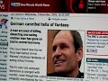 2003A man accused of killing, dissecting and eating another man has gone on trial in central Germany.The court heard how horror films had fuelled Armin Meiwes' childhood fantasies of eating school friends.The 41-year-old computer technician is charged with murder, even though the victim allegedly volunteered for his fate by replying to an internet advert.The gruesome incident was all captured on camcorder and the footage is expected to form part of the evidence.