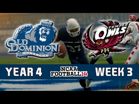 NCAA Football 14 Dynasty - Old Dominion: Episode 47