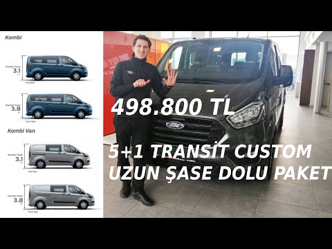 FORD CUSTOM 5+1 ?? uzun şase dolu paket