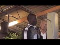 patrick vieira � l'institut diambars au s�n�gal