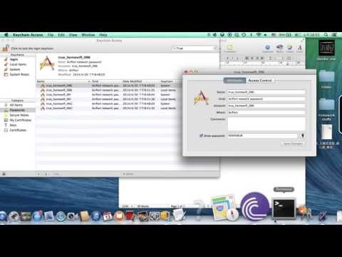 how to discover wifi password mac