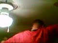 JOHNNY P HEAD IN FAN HAHA
