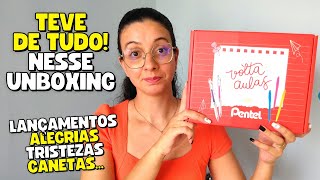 UNBOXING de Volta às Aulas da Pentel - TESTEI TUD