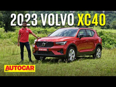 2023 volvo xc40 b4 review mild child  first drive  autocar india