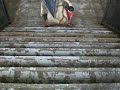 Pyramid Head on the stairs Pyramid Head on the stairs