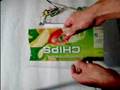 Step 2 3rd world ccfl lamp make holes in chips bag plasic