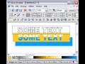 XaraXtreme: Cut Text Effect XaraXtreme: Cut Text Effect