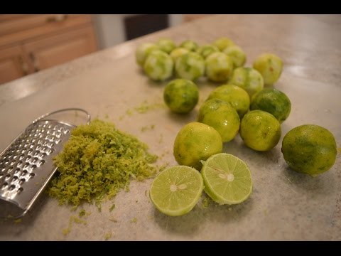 how to harvest limes