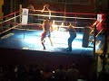 Menjibar vs Milcent Primer asalto