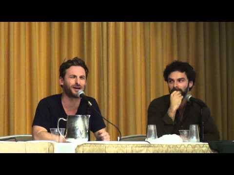 gorman - Dean O'Gorman and Aidan Turner (Dwarves Fili and Kili of The Hobbit) answer fans questions at Boston Comic Con on Sunday, August 4. The camera bounces around...