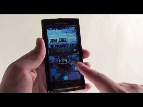 how to update sony ericsson xperia x10