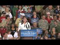 Palin attacks Obama in Greenville NC