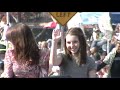 about 150,000 spectators lined along main street en el cajon ca.to watch the 62nd annual mother goose parade.