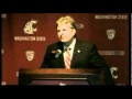 Coach Mike Leach introduced to Washington State University