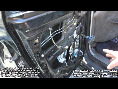 Rear Window Regulator w/ Motor Remove & Replace “How to” Pontiac Grand Am