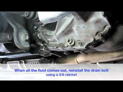 how to drain gsr transmission