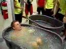 Jumping into Ice Water!!