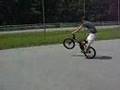 BMX at skate park