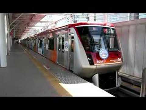 東急大井町線6000系　急行二子玉川行き大井町駅発車