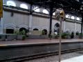 KTM Komuter in Kuala Lumpur Railway Station at Jalan Sultan Hishamuddin, Malaysia