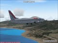 b737 landing aproach tenerife