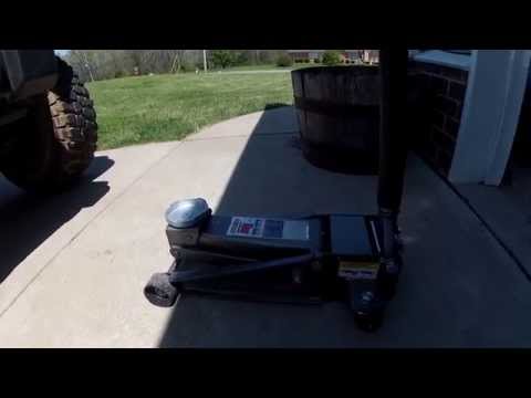 how to bleed harbor freight jack