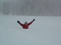videos de Diving into waist deep snow!