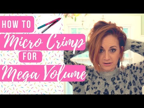 video-linktoworks-How to use a Mini Crimper for Mega Volume Hair!