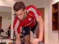 Reha Training von Ismael und Hargreaves