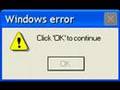 Windows Error message ( Fake )
