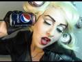 LADY GAGA TELEPHONE MAKEUP TUTORIAL, DIET COKE CANS HAIR WITH PEPSI, FROM OFFICIAL VIDEO