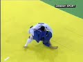 Gasymov (RUS) - Traineau (FRA), kata-guruma
