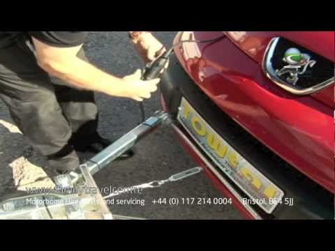 how to hitch a car