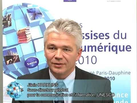 Interview de Janis Karklins, UNESCO