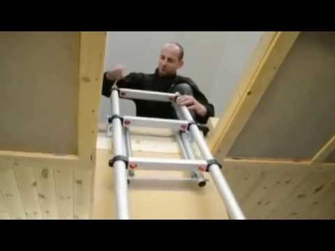 how to fit loft ladder