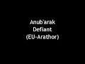 Defiant (EU-Arathor) - Anub'arak