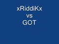 RiddiK vs kunt RiddiK vs kunt