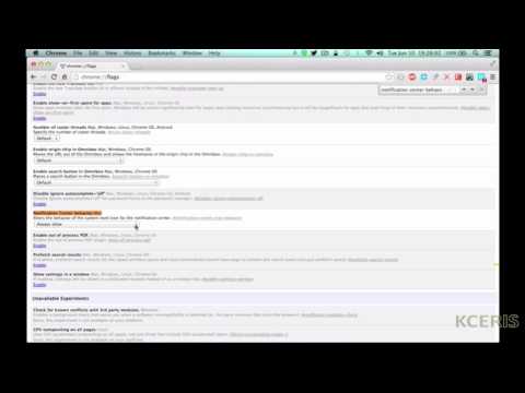 how to enable menu bar in google chrome