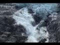 Chute de séracs au glacier des Bossons.