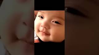 Cute baby eyes blinking whatsapp status