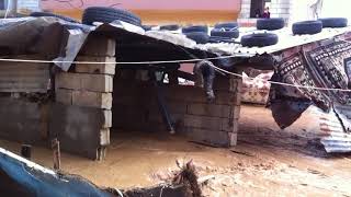 فيضان مخيم الرشيدية 2013 - مؤثر وصادم جدا