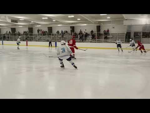 2023-12-23 Varsity PP, One Timer Scoring Chance vs St Francis Fed
