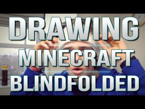 TDM Vlogs | DRAWING MINECRAFT BLINDFOLDED! | Episode 21
