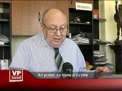 An şcolar, cu bune şi cu rele