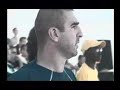 Cantona does beach soccer