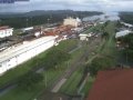 Island Princess and HAL Maasdam in the Gatun Locks, Panama Canal 15 November 2009