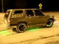Ford Explorer Drifting In Snow W/ 22Inch Rims & Greens Neons (Video 2)