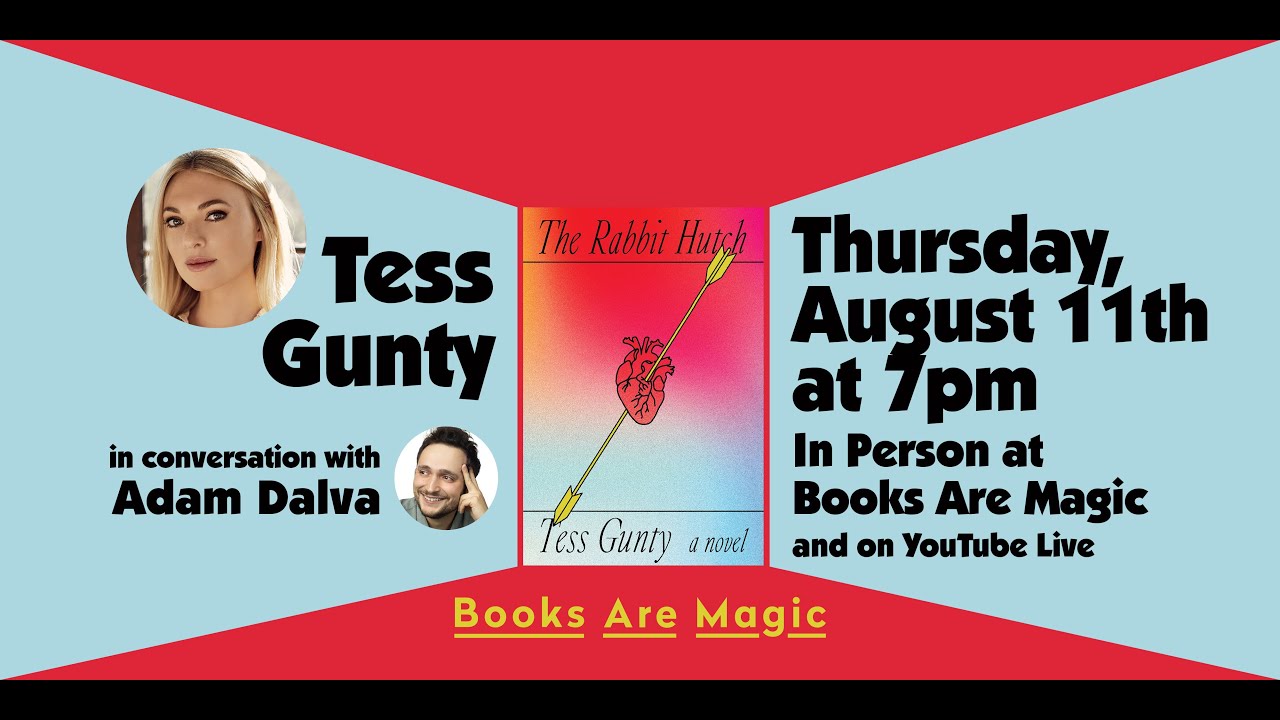 Tess Gunty: The Rabbit Hutch with Adam Dalva