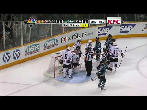 Antti Niemi diving save 5/16/10
